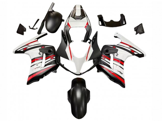 Carenado Moto Suzuki SV650 2003-2013 - Blanco Rojo Negro