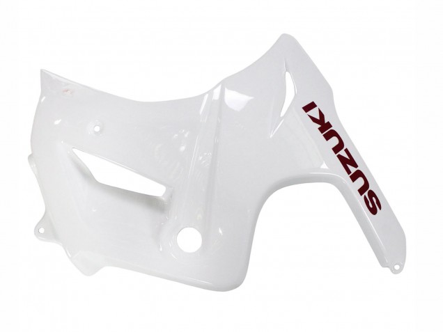 Carenado Moto Suzuki SV650 2003-2013 - Blanco Rojo Oscuro Línea