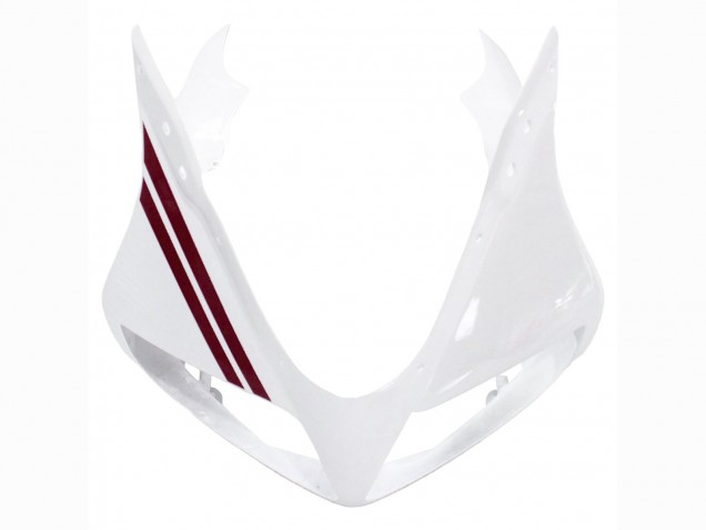 Carenado Moto Suzuki SV650 2003-2013 - Blanco Rojo Oscuro Línea