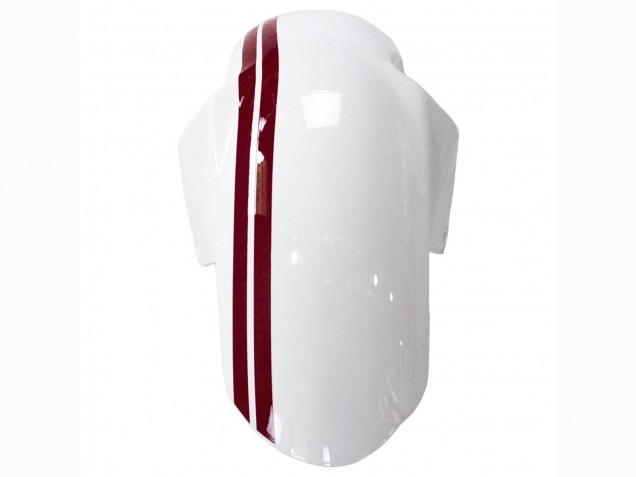 Carenado Moto Suzuki SV650 2003-2013 - Blanco Rojo Oscuro Línea