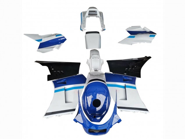 Carenado Moto Suzuki RG400 RG500 RG400/500 1984-1987 - Blanco Azul Negro