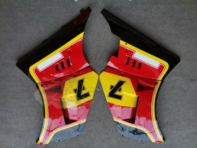 Carenado Moto Suzuki RG400 RG500 RG400/500 1984-1987 - Rojo Amarillo Negro 7
