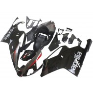 Carenado Moto Aprilia RSV1000 2003-2006 - Negro Brillante Gris Rojo