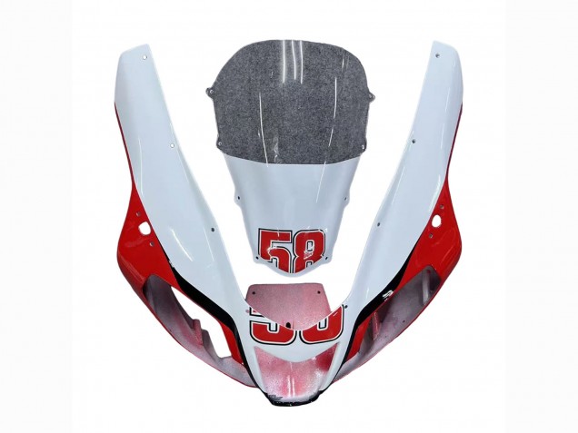 Carenado Moto Aprilia RSV1000 2003-2006 - Blanco Rojo Negro Amarillo 58