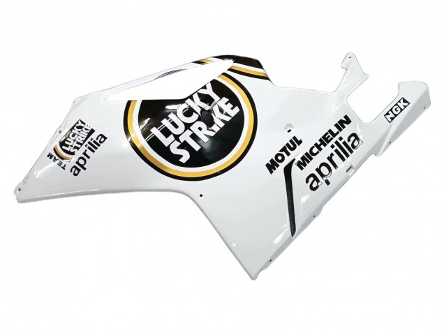 Carenado Moto Aprilia RSV1000 2003-2006 - Blanco Negro Lucky Strike Motul Michelin