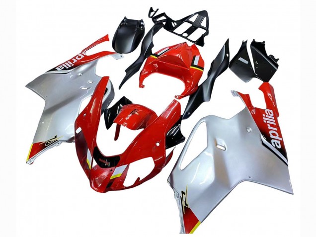 Carenado Moto Aprilia RSV1000 2003-2006 - Blanco Rojo Negro