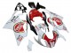 Carenado Moto Aprilia RSV1000 2003-2006 - Blanco Rojo Lucky Strike Motul 34