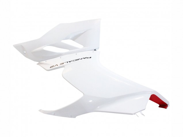 Carenado Moto Ducati Panigale V2 2020-2024 - Blanco Rojo Negro Mate