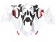 Carenado Moto Ducati Panigale V2 2020-2024 - Blanco Rojo Negro Mate