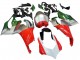 Carenado Moto Ducati Panigale V2 2020-2024 - Plata Rojo Verde