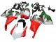 Carenado Moto Ducati Panigale V2 2020-2024 - Plata Rojo Verde