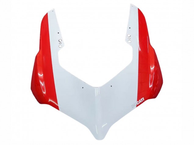 Carenado Moto Ducati Panigale V2 2020-2024 - Plata Rojo Verde