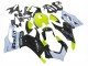 Carenado Moto Ducati Panigale V2 2020-2024 - Blanco Verde Lima Negro Brillante Stein Dinse VR 46