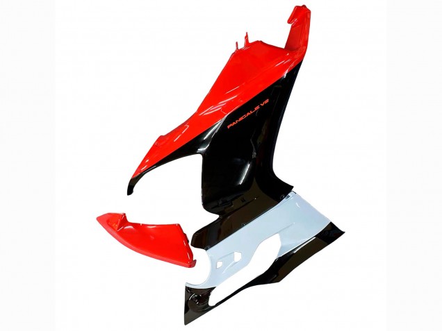 Kits Carenados Moto Ducati Panigale V2 2020-2024 - Blanco Rojo Negro Brillante