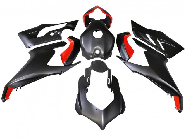 Kits Carenados Moto Ducati Panigale V2 2020-2024 - Rojo Negro Mate