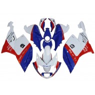 Carenado ABS BMW K1200S 2005-2010 - Blanco Rojo Azul