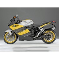 Carenado Moto BMW K1200S 2005-2010 - Amarillo Plata Negro Mate