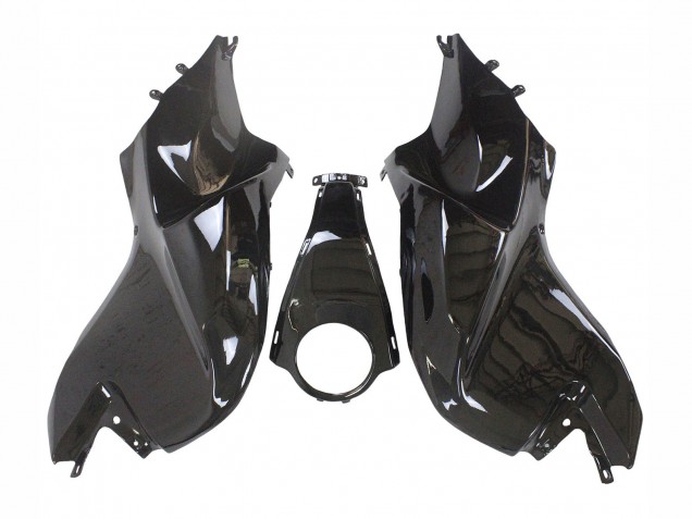 Carenado Moto BMW K1200S 2005-2010 - Negro Brillante Negro Mate Azul Línea
