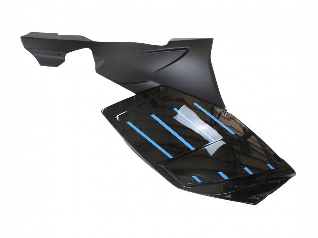 Carenado Moto BMW K1200S 2005-2010 - Negro Brillante Negro Mate Azul Línea