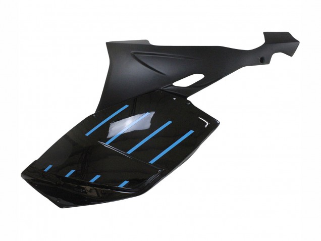 Carenado Moto BMW K1200S 2005-2010 - Negro Brillante Negro Mate Azul Línea