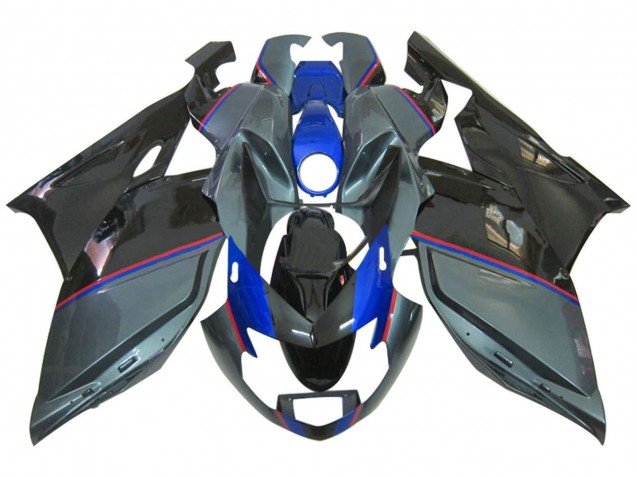 Carenado Moto BMW K1200S 2005-2010 - Negro Brillante Gris Azul Rojo