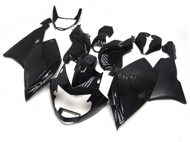 Carenado Moto BMW K1200S 2005-2010 - Negro Brillante Negro Mate