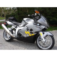 Carenado Moto BMW K1200S 2005-2010 - Plata Amarillo Negro