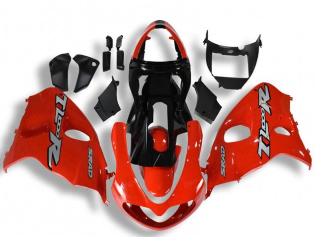 Carenado Moto Suzuki TL1000R 1998-2003 - Rojo Plata Negro Brillante