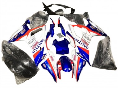 Carenado Moto BMW S1000RR 2019-2022 - Azul Rojo Blanco Smiths
