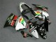 Carenado Moto Kawasaki ZX6R 2000-2002 - Blanco Rojo Amarillo Verde Negro Brillante Estrella EuroBet