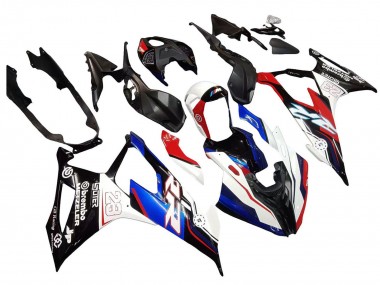 Carenado Moto BMW S1000RR 2019-2022 - Azul Rojo Blanco 23
