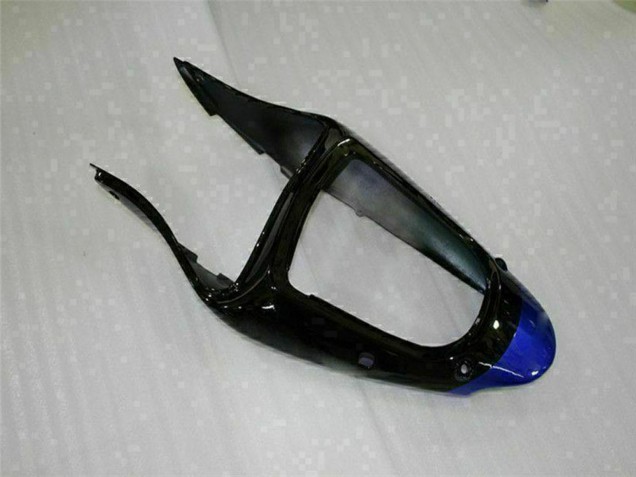 Carenado Moto Kawasaki ZX6R 2000-2002 - Azul Negro Brillante Elf Bridgestone