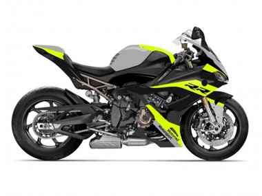 Carenado Moto BMW S1000RR 2019-2022 - Negro Amarillo Gris