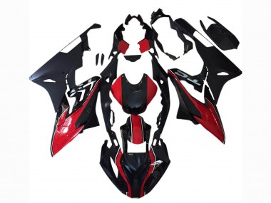 Carenado Moto BMW S1000RR 2017-2018 - Rojo Negro Mate