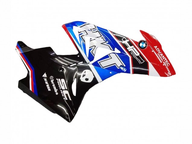 Kits Carenado Moto BMW S1000RR 2017-2018 - Blanco Azul Rojo Negro Brillante