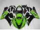 Carenado Moto Kawasaki ZX6R 2005-2006 - Verde Negro Brillante Elf