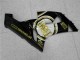 Carenado Moto Kawasaki ZX6R 2005-2006 - Negro Brillante Blanco Oro Lucky Strike