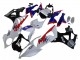 Carenado ABS BMW S1000RR 2009-2014 - Blanco Rojo Azul Negro Brillante