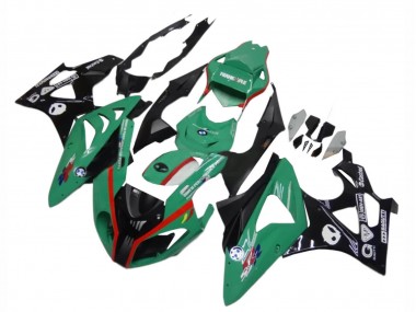 Carenado Moto BMW S1000RR 2009-2014 - Verde Rojo Negro