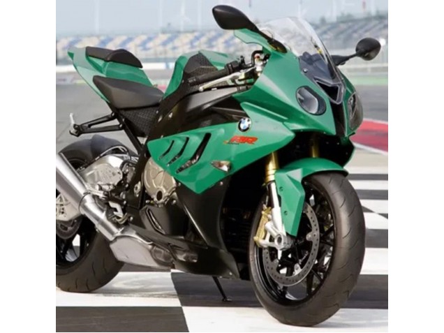 Carenado Moto BMW S1000RR 2009-2014 - Verde Rojo Negro