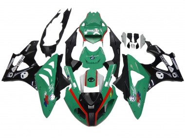 Carenado Moto BMW S1000RR 2009-2014 - Verde Rojo Negro