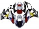 Carenado Moto BMW S1000RR 2009-2014 - Blanco Rojo Amarillo Negro Castrol