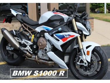 Carenado Moto BMW S1000R 2021-2025 - Blanco Azul Rojo