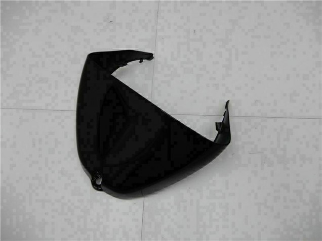 Carenado Moto Kawasaki ZX6R 2005-2006 - Negro Brillante Blanco West