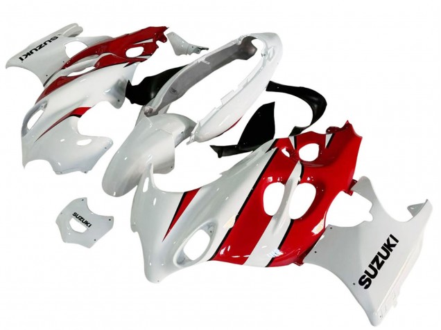Carenado Moto Suzuki GSX600F/GSX750F 2004-2006 - Blanco Rojo