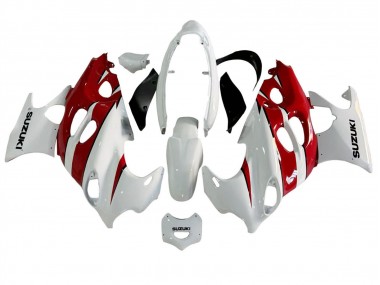 Carenado Moto Suzuki GSX600F/GSX750F 2004-2006 - Blanco Rojo