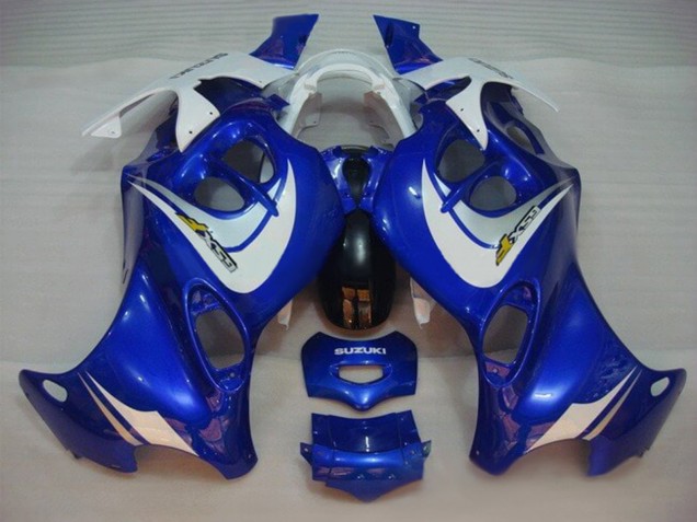 Carenado Moto Suzuki GSX600F/GSX750F 2004-2006 - Azul Blanco
