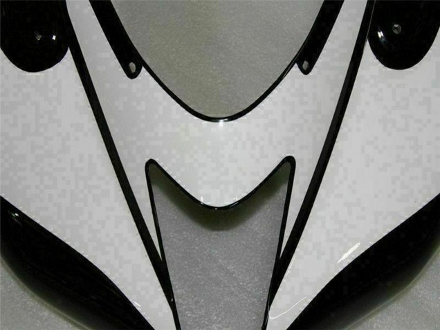 Carenado Moto Kawasaki ZX6R 2007-2008 - Negro Blanco