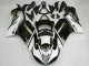 Carenado Moto Kawasaki ZX6R 2007-2008 - Negro Blanco