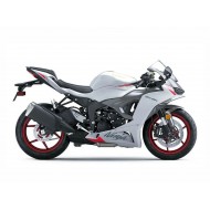 Carenado Moto Kawasaki ZX6R 2023-2025 - Blanco Perla Negro Rojo